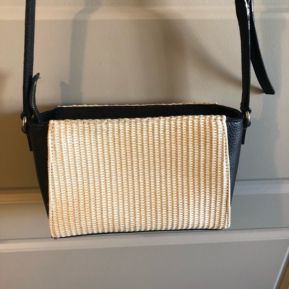 Kate Spade Sienna Renny Straw and Bow Bag - Picture 3 of 5